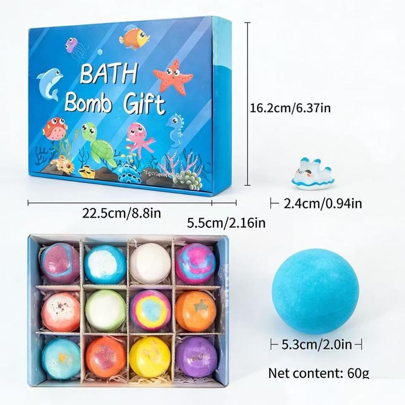 Novyra Kids Surprise Bath Bomb Set