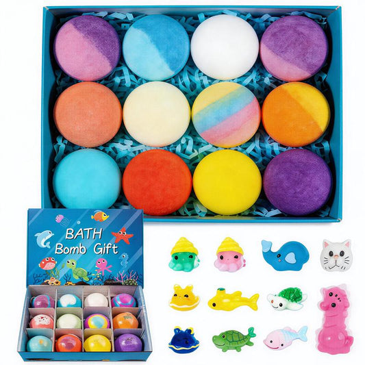 Novyra Kids Surprise Bath Bomb Set